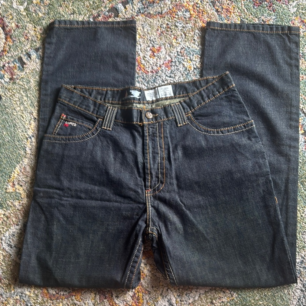 LAPCO FR MENS JEANS IN SZ 36 x 34…NWOT…WORK JEANS…100% COTTON